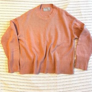 Everlane Women's Blush Crew Neck Sweater